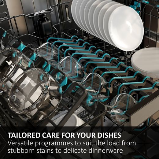 Haier I-Pro Shine Series 5 Standard Dishwasher - Silver - Annotation - Versatile programmes shot