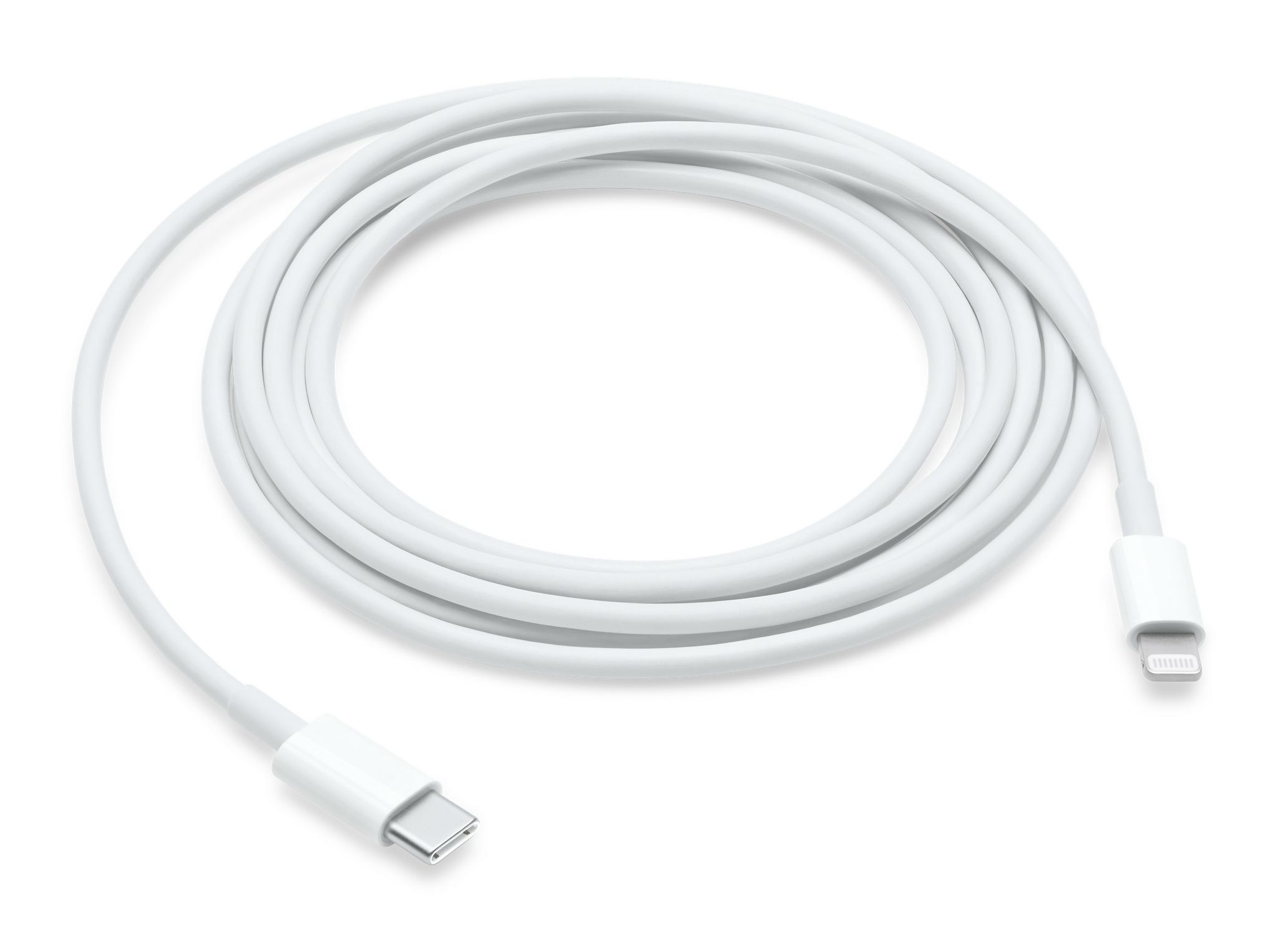 Apple 2m USB Type-C to Lightning Cable - White, White