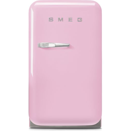 Smeg Right Hand Hinge FAB5RPK5 Fridge - Pink - D Rated