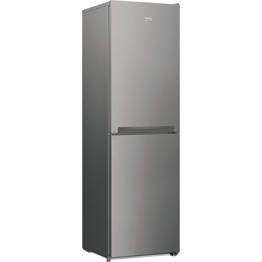 Beko 60/40 Fridge Freezer - Silver - Right perspective