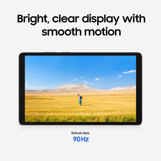 Samsung Galaxy Tab A11 " Tablet - Grey - Annotation - Bright clear display shot