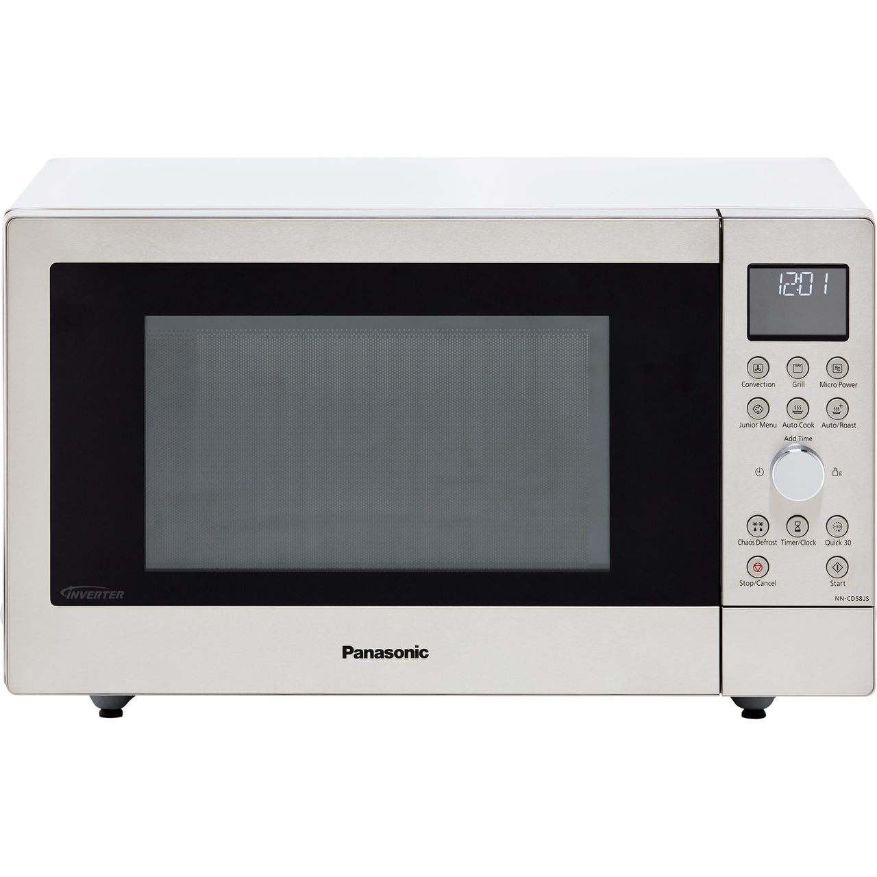 Panasonic stainless deals microwave