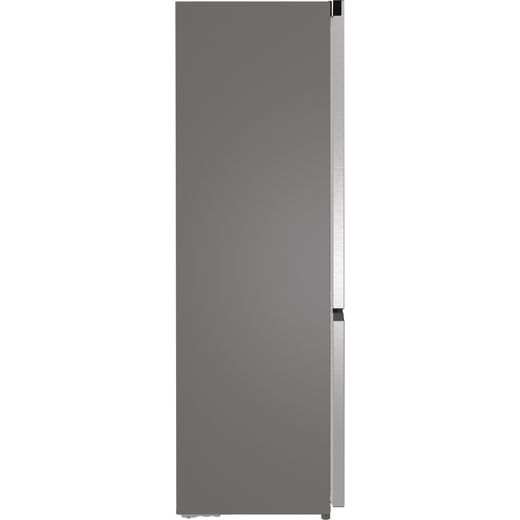Hisense RB5P410SACCUK 203cm High No Frost Fridge Freezer - Stainless Steel - Side shot 