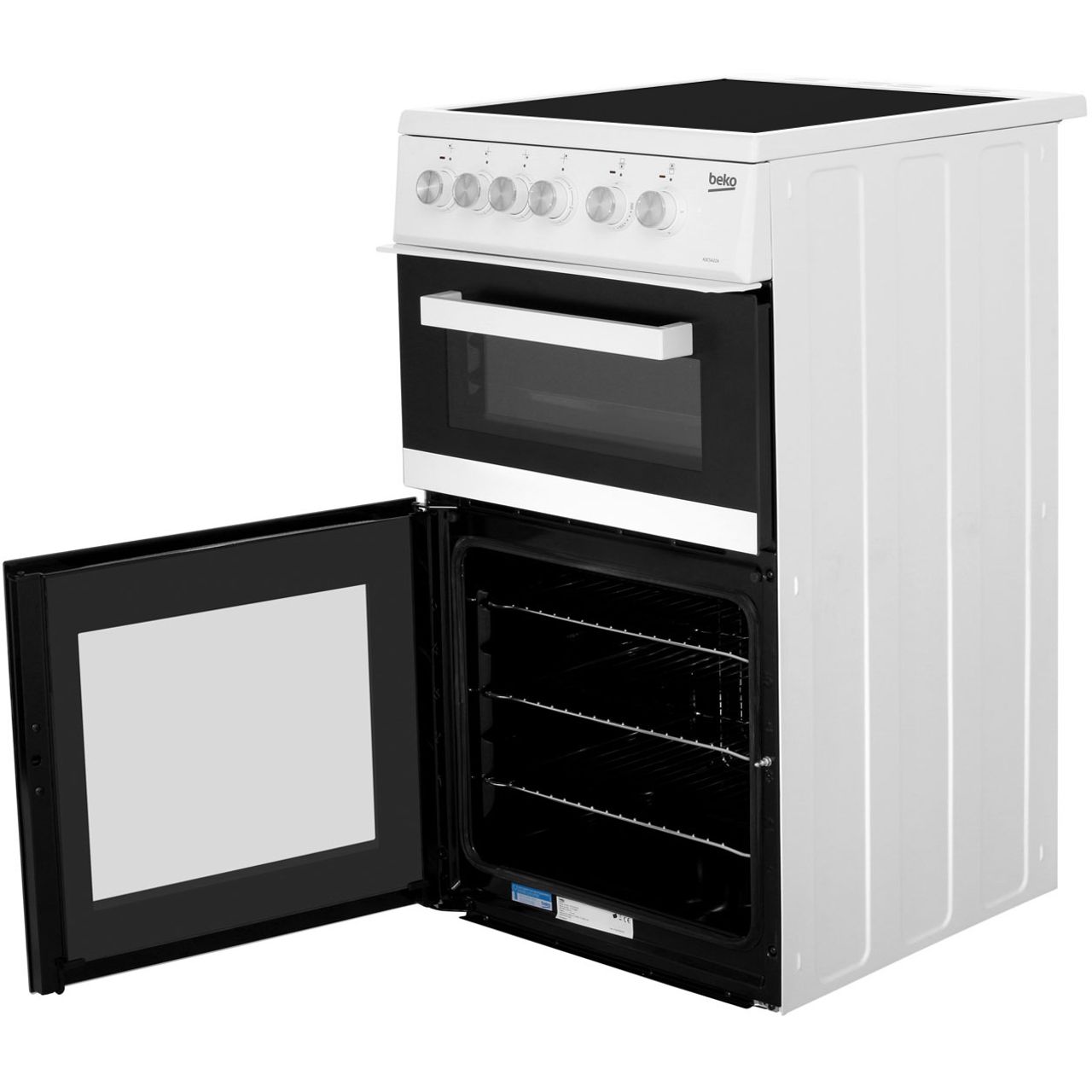 beko adc5422aw electric cooker