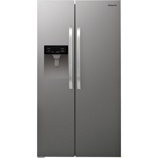 Hotpoint SXBHE924WDUK1 American Fridge Freezer - Stainless Steel Effect - F Rated