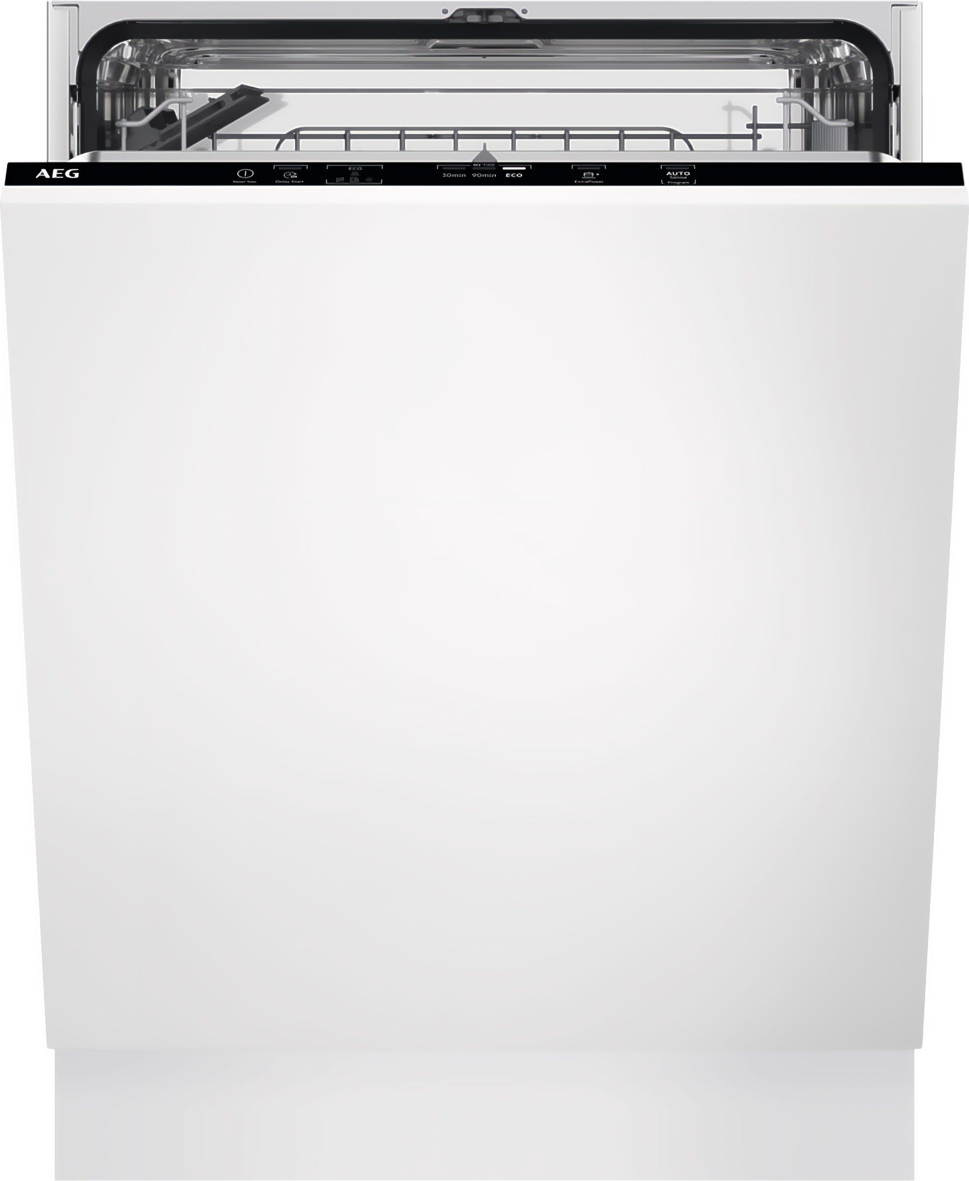 AEG FSB54607Z Fully Integrated Dishwasher - 13 Place Settings - AirDry - Black