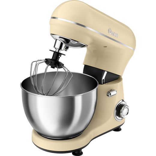 Swan Retro SP21060CN Stand Mixer with 4 Litre Bowl - Cream