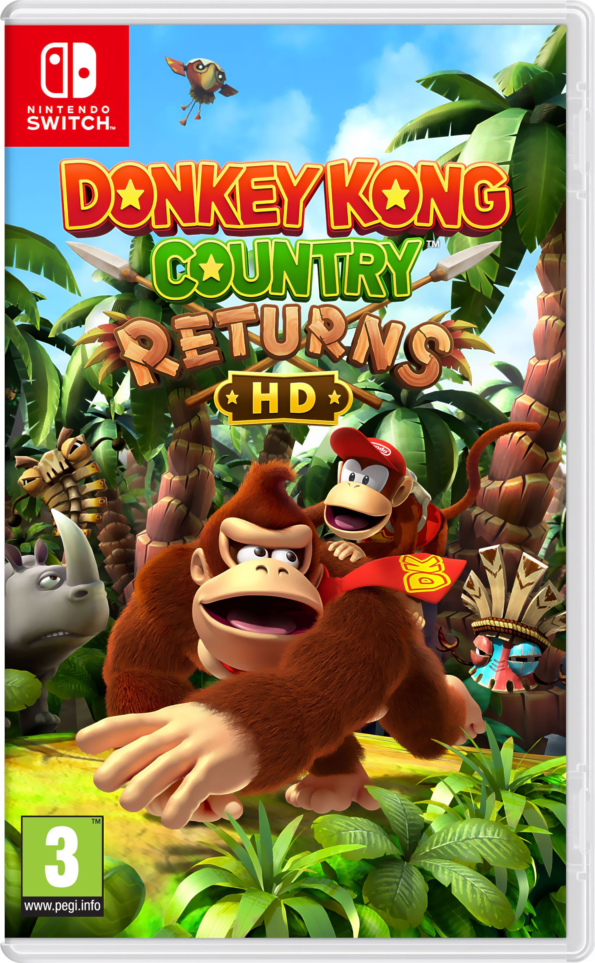 Image of Donkey Kong Country Returns HD for Nintendo Switch, White