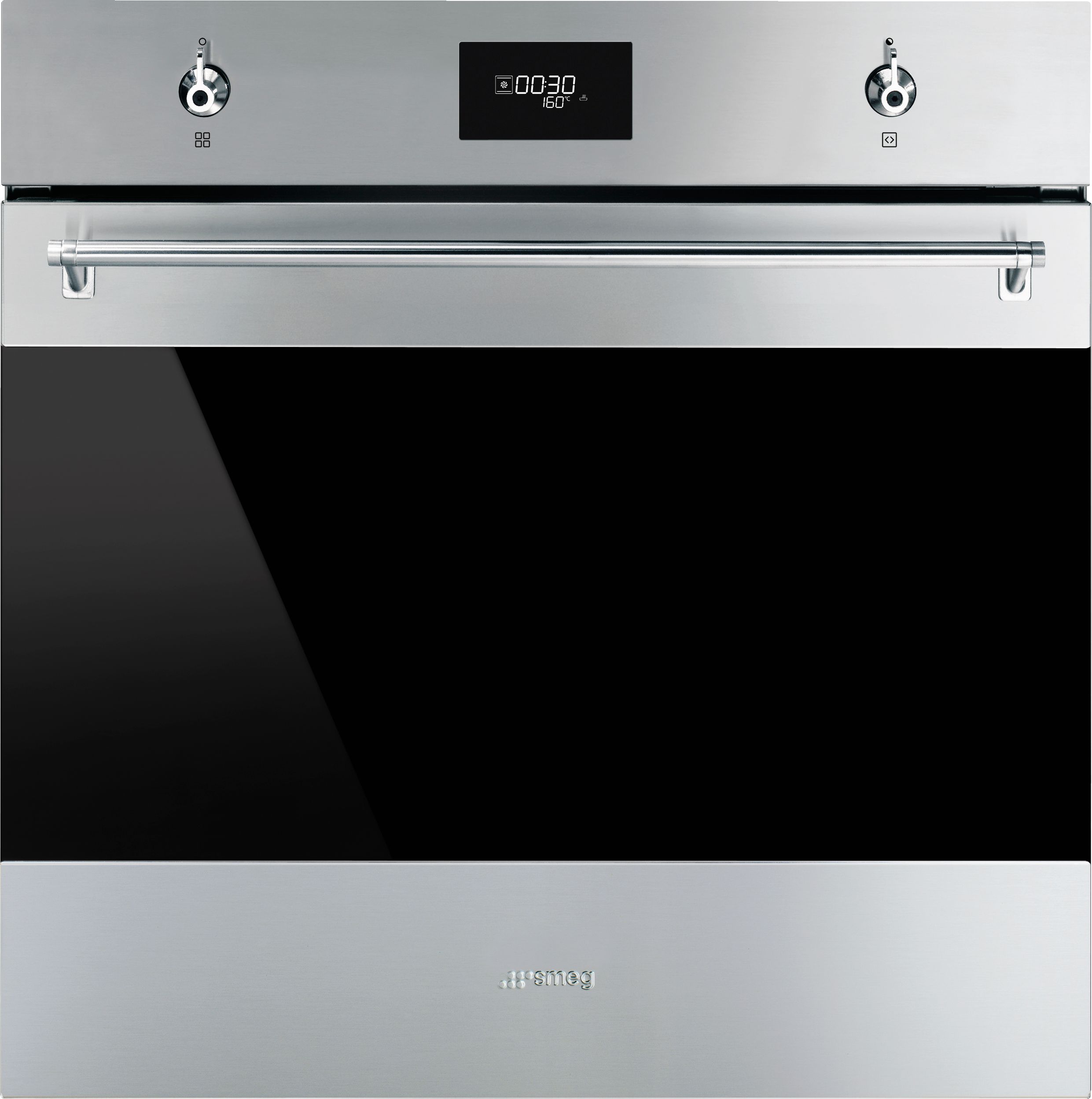 Smeg Classic SFP6301TVX Built In Electric Single Oven with Pyrolytic Cleaning - Stainless Steel - A+ Rated, Stainless Steel