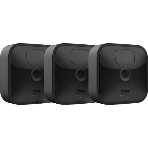 Blink Outdoor 3-Camera System Full HD 1080p - Black