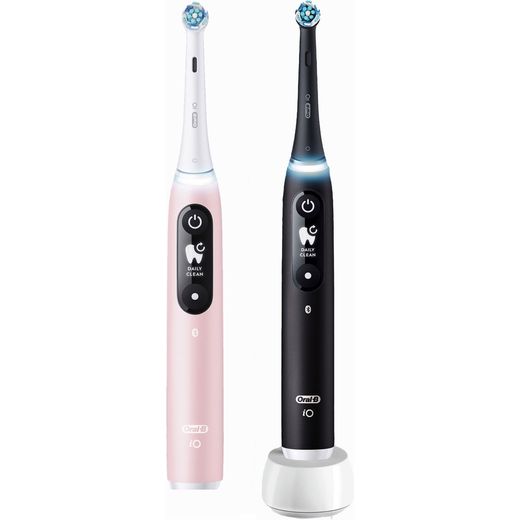 Oral B iO™ 6 Electric Toothbrush - Black / Pink