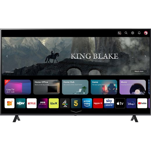 LG 75UR78006LK 75" Smart 4K Ultra HD TV - Front shot