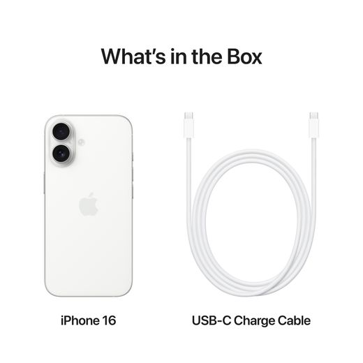 Apple in White - What's in the Box