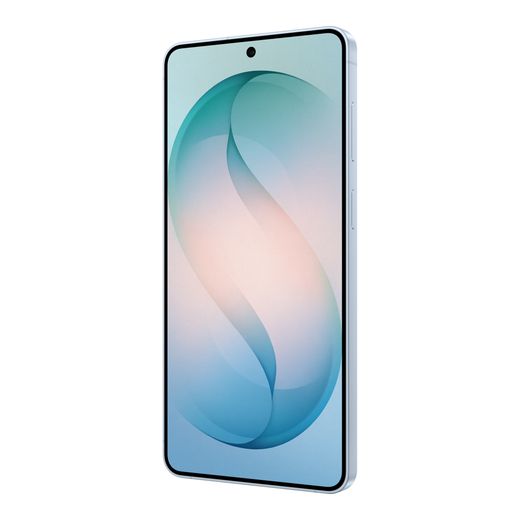 Samsung Galaxy S26+ 512GB Smartphone in Sky Blue - Left perspective shot