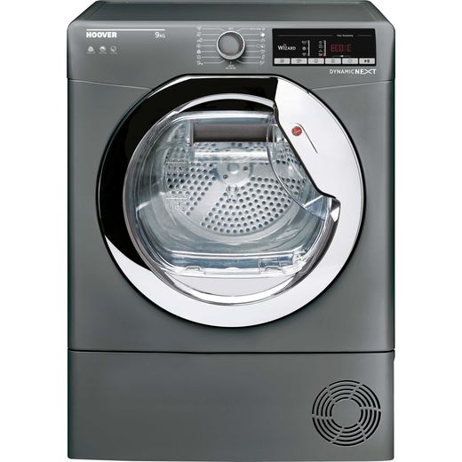 Hoover HLEC9TCER 9Kg Condenser Tumble Dryer - Graphite - B Rated