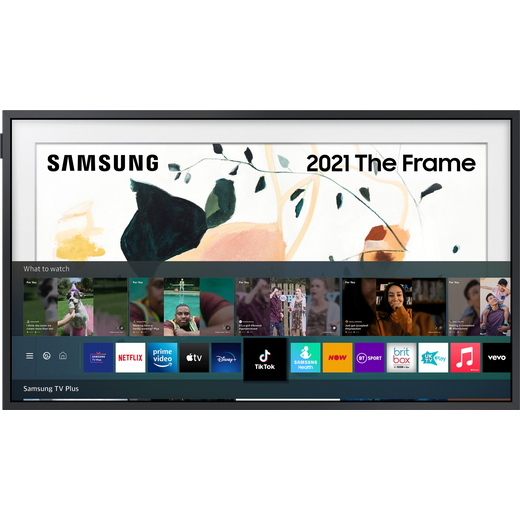 Samsung QLED QE65LS03AA 65" 4K Ultra HD TV, With Quantum Processor 4K and Apple TV App