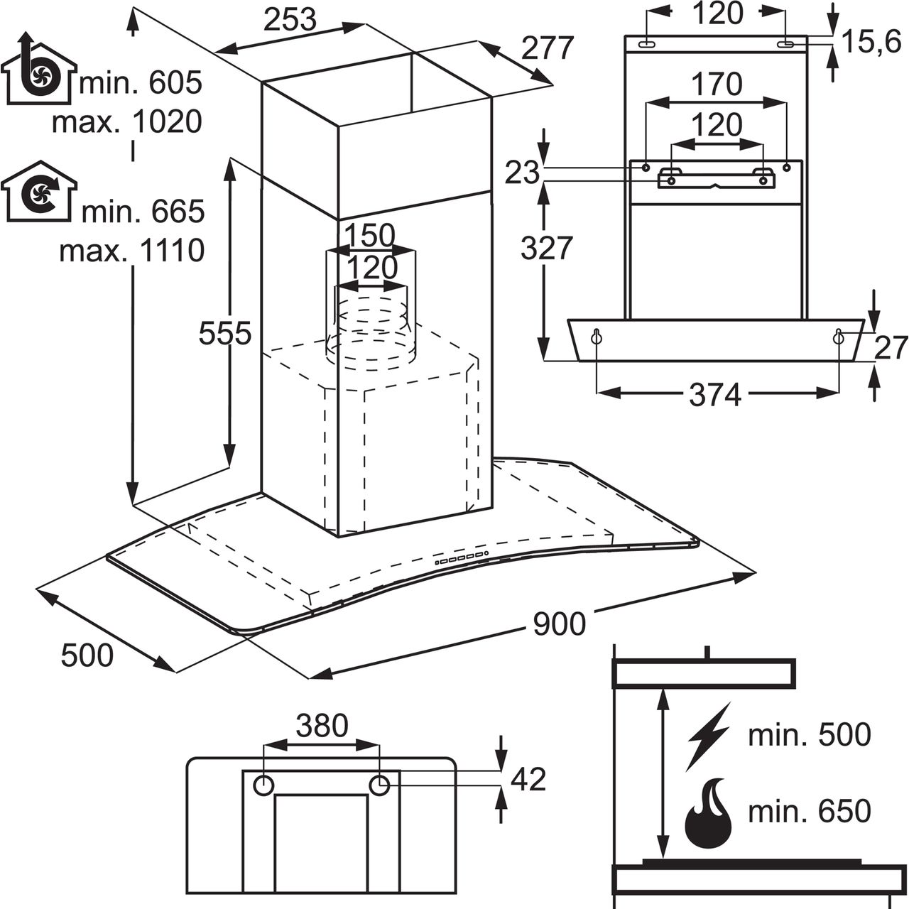 zanussi zhc92352x