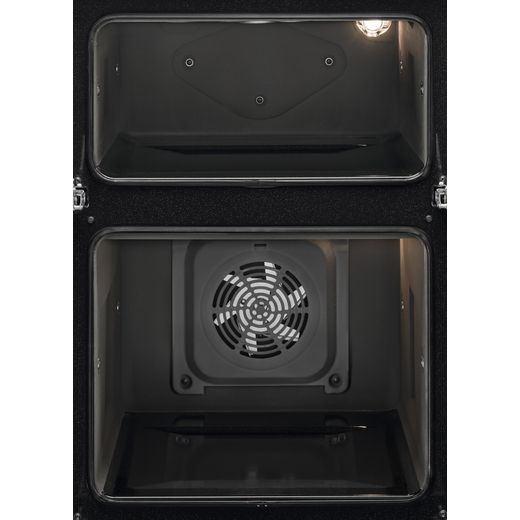 AEG Built In Electric Double Oven - Stainless Steel - Inside shot