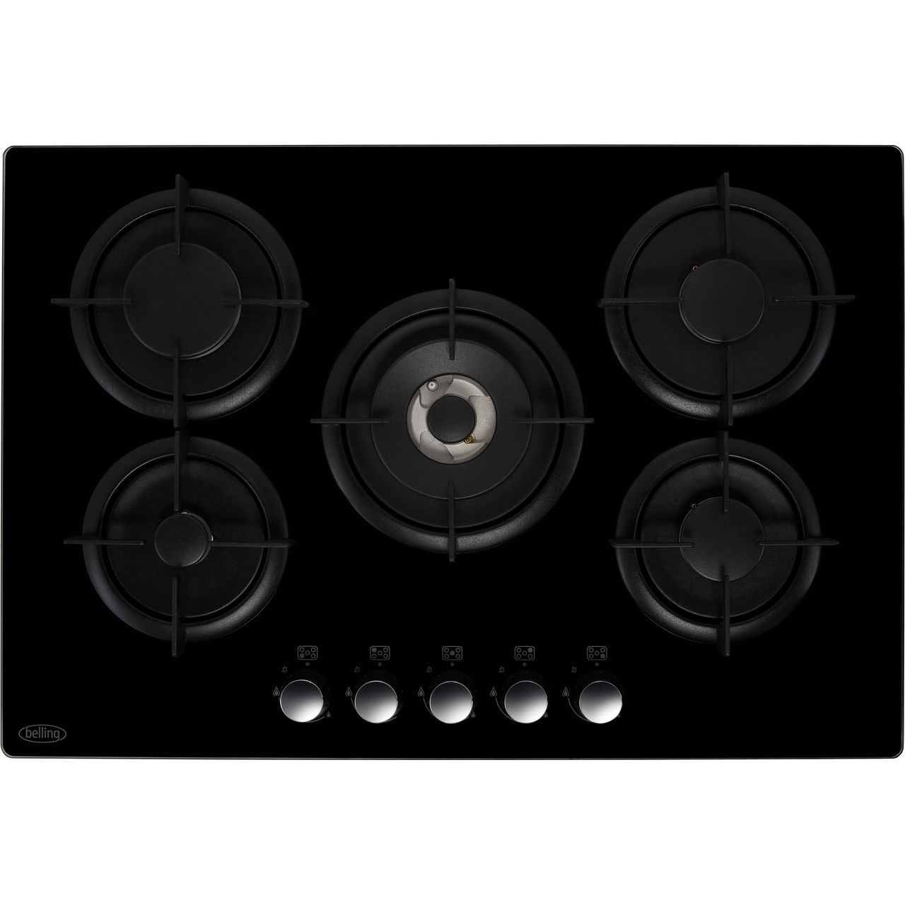 belling black hob