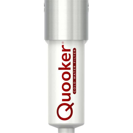 Quooker Cold Water Filter Starter Kit - Stainless Steel - Front shot