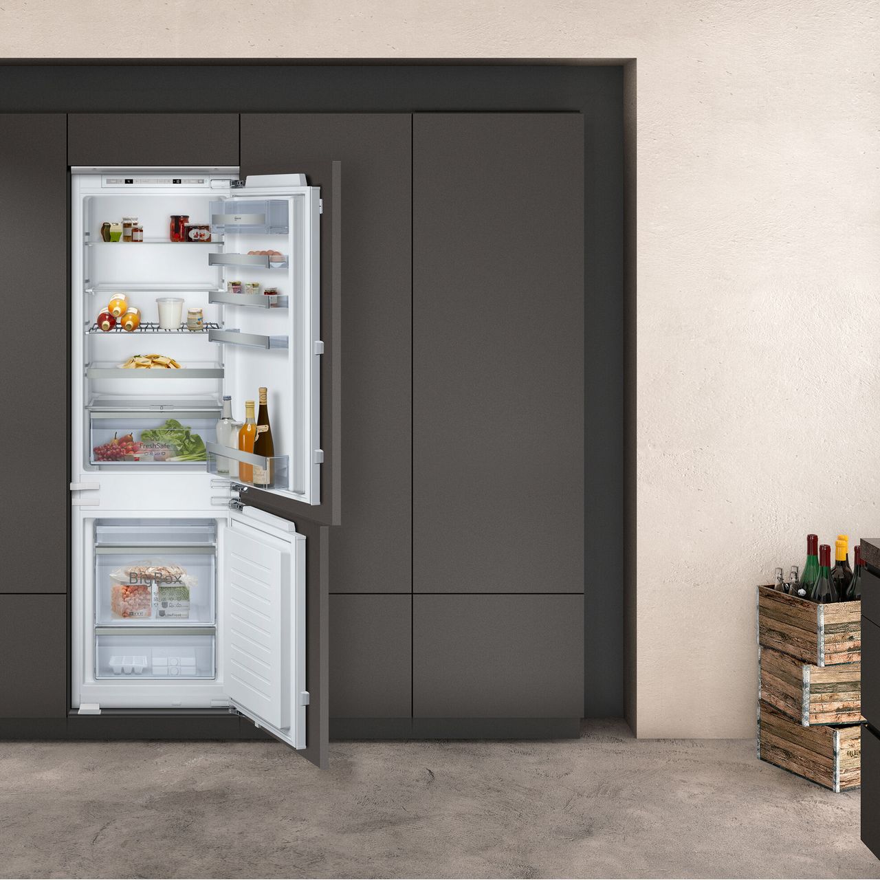 The Intelligent NEFF large fridge freezer combinations