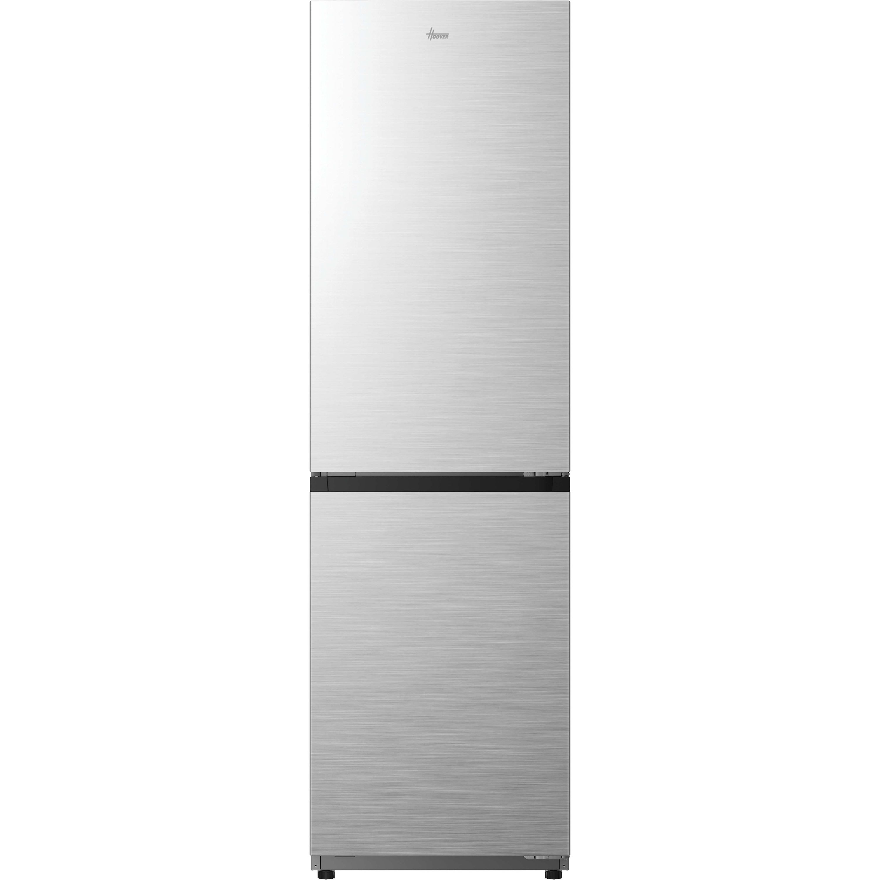 Hoover HONCQ3T518ENXK 185cm 50/50 Total No Frost Fridge Freezer - Silver - E Rated, Silver