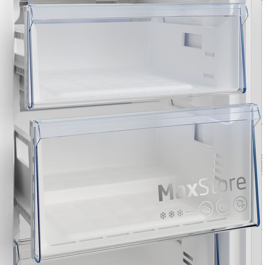 Beko Upright Freezer - Stainless Steel