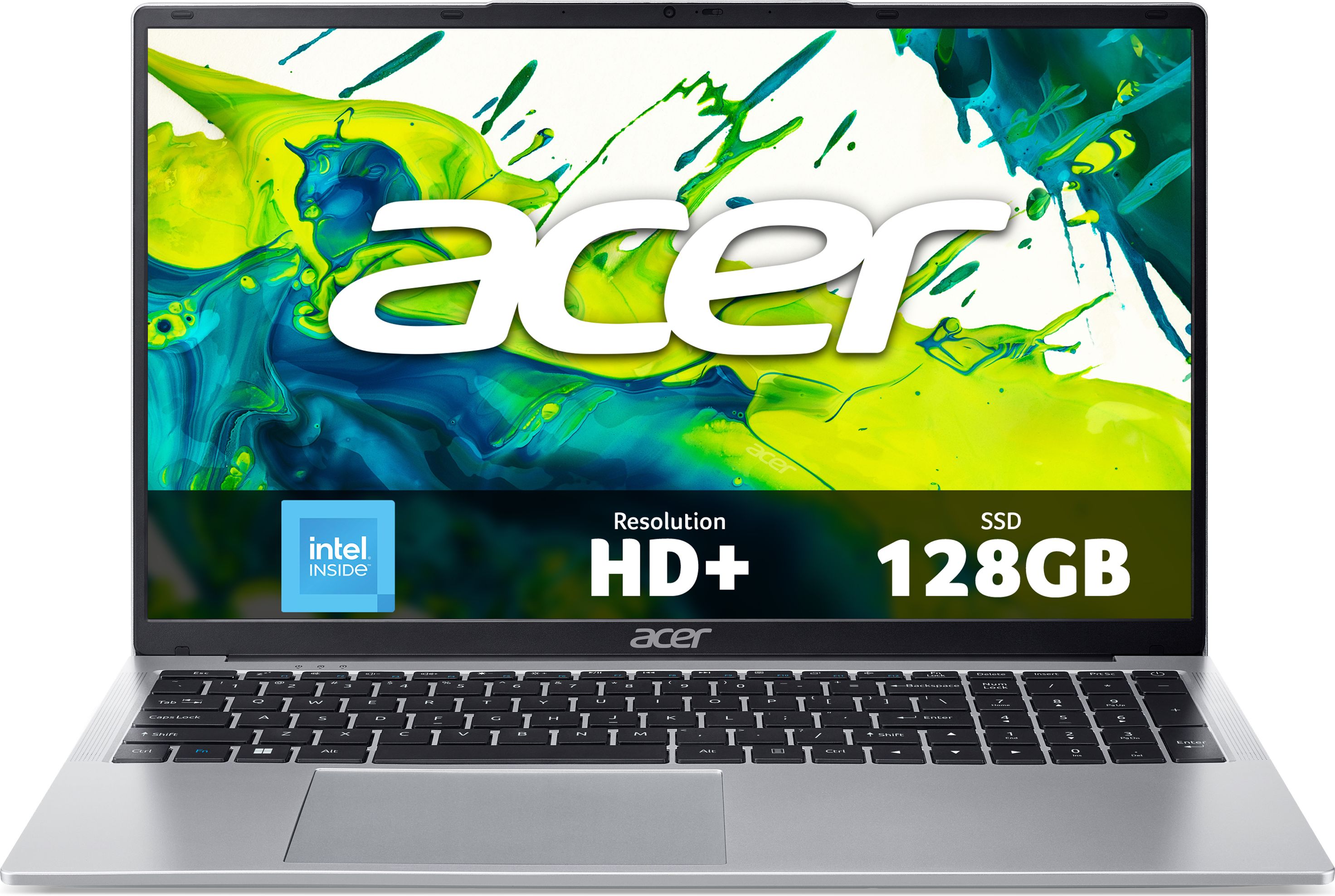 Acer Aspire Lite AL17-31P-C065 17.3" Laptop - Intel N, 128GB SSD, 8 GB RAM - Silver, Silver