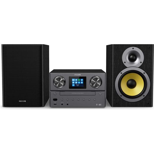 Philips TAM8905/10 100 Watt Hi-Fi System with Bluetooth - Black