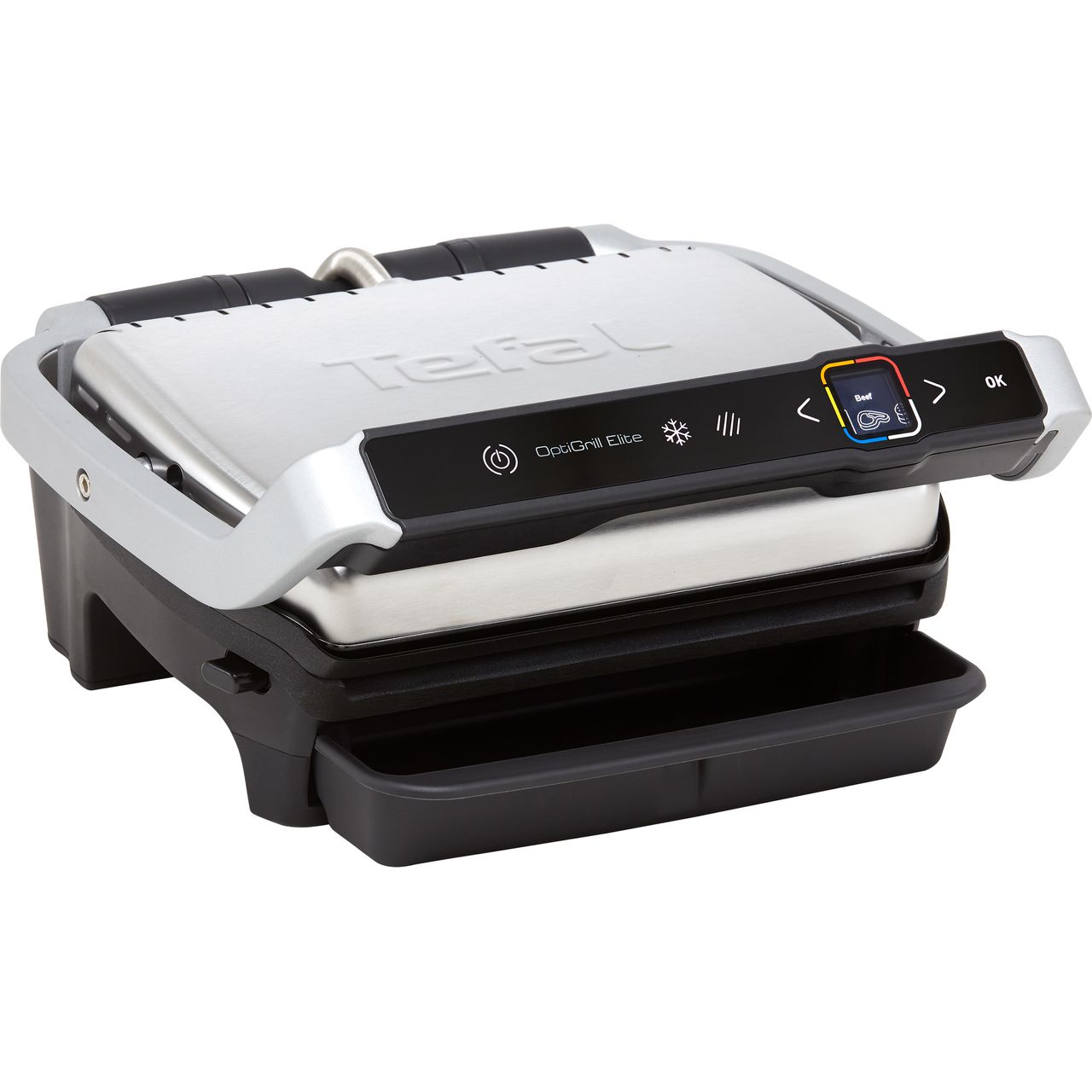 Large universe Contain screen GC750D40 | Tefal Health Grill | Searing Mode | ao.com