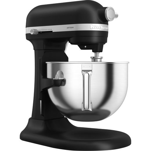 KitchenAid Artisan 5KSM60SPXBBM - Matte Black - Right perspective
