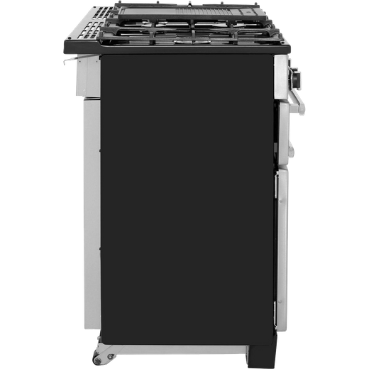 Rangemaster Professional Plus 110cm Dual Fuel Range Cooker - Stainless Steel 