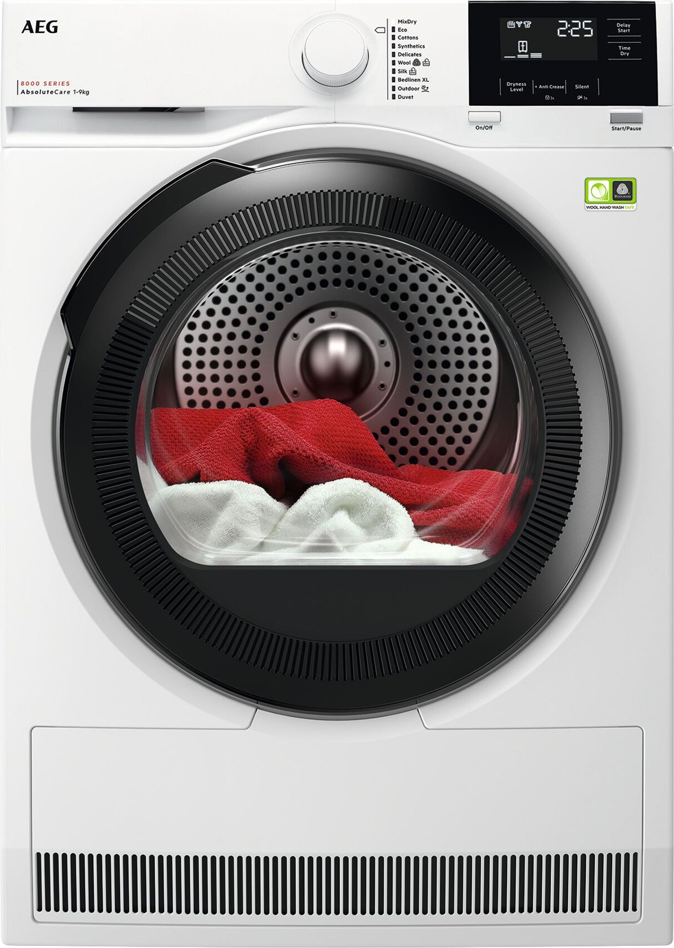 AEG Heat Pump Tumble Dryer - 9 kg - White - A+++