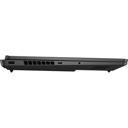 HP OMEN 16-ap0301na 16" Gaming Laptop - NVIDIA® GeForce® RTX™ 5070, AMD Ryzen™ 9, 1TB SSD - With HyperX Pulsefire Haste 2 Core - Gaming Mouse, HyperX Cloud Jet - Wireless Gaming Headset - Black - Side shot