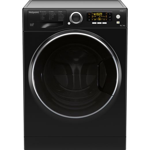 Hotpoint RD966JKDUKN 9Kg / 6Kg Washer Dryer with 1600 rpm - Black - E Rated