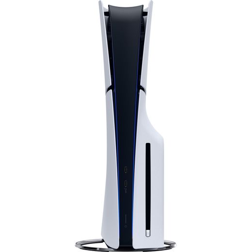 PlayStation 5 (Model Group – Slim) 1 TB - White / Black - Front shot