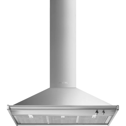 Smeg Classic KD100HXE 100 cm Chimney Cooker Hood - Stainless Steel - A+ Rated
