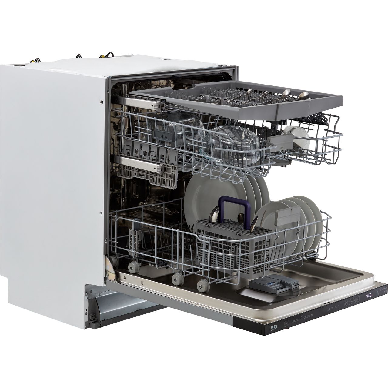 BDIN36520Q | Beko Integrated Dishwasher | ao.com