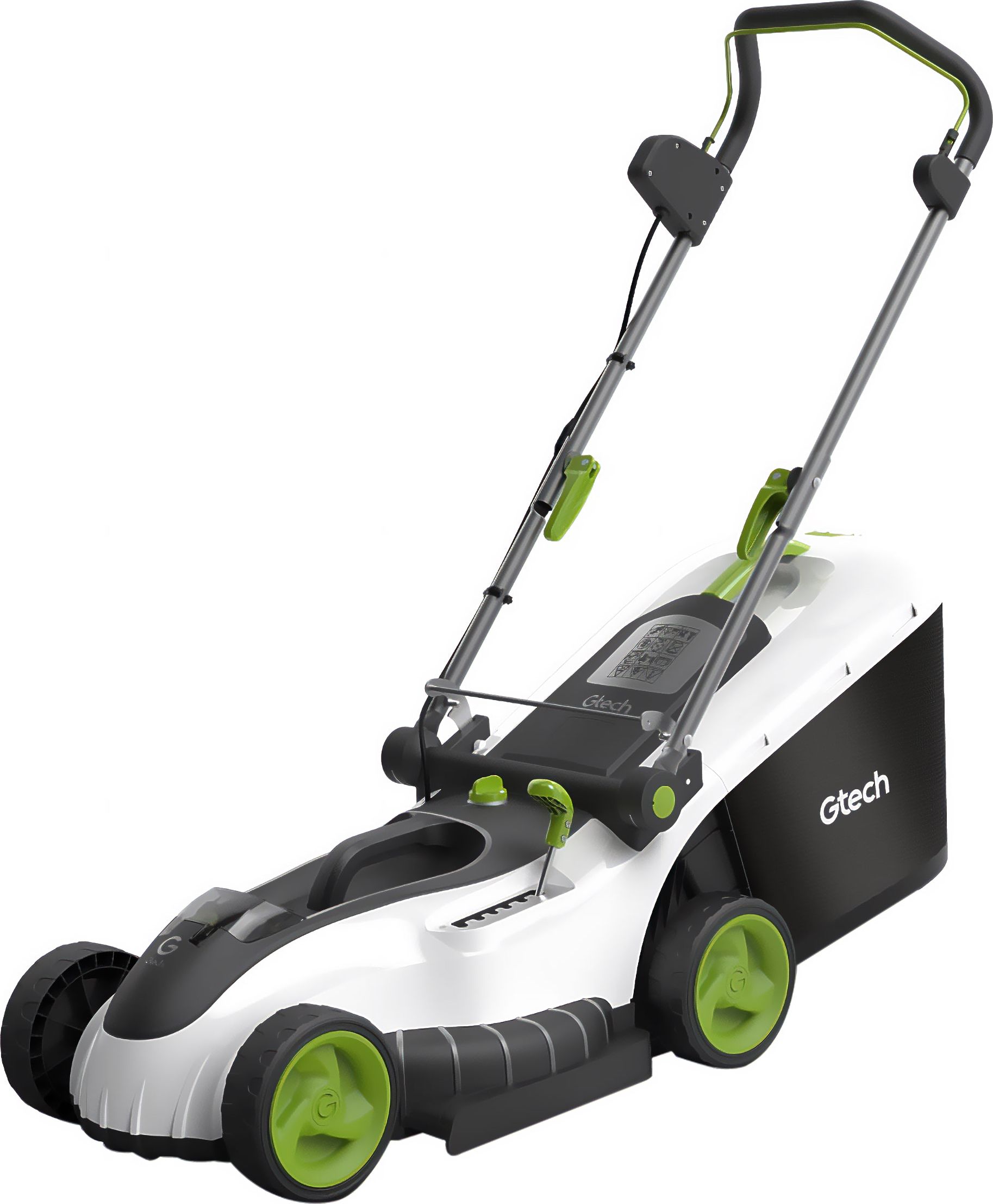 Gtech CLM50 - Cordless Lawnmower - 42cm Cutting Width - 50L Grass Collector - Green