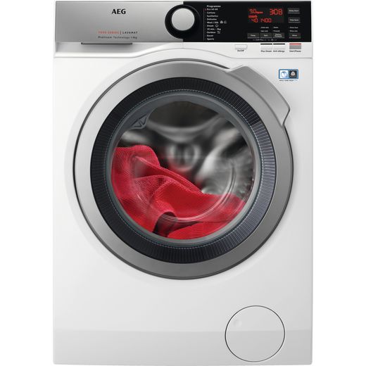 AEG ProSteam Technology L7FEE945R 9Kg Washing Machine with 1400 rpm - White - C Rated
