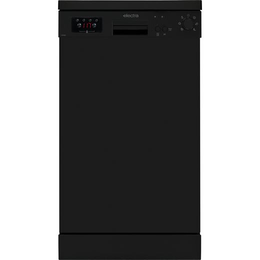 Electra C1845BE Slimline Dishwasher - Black - E Rated