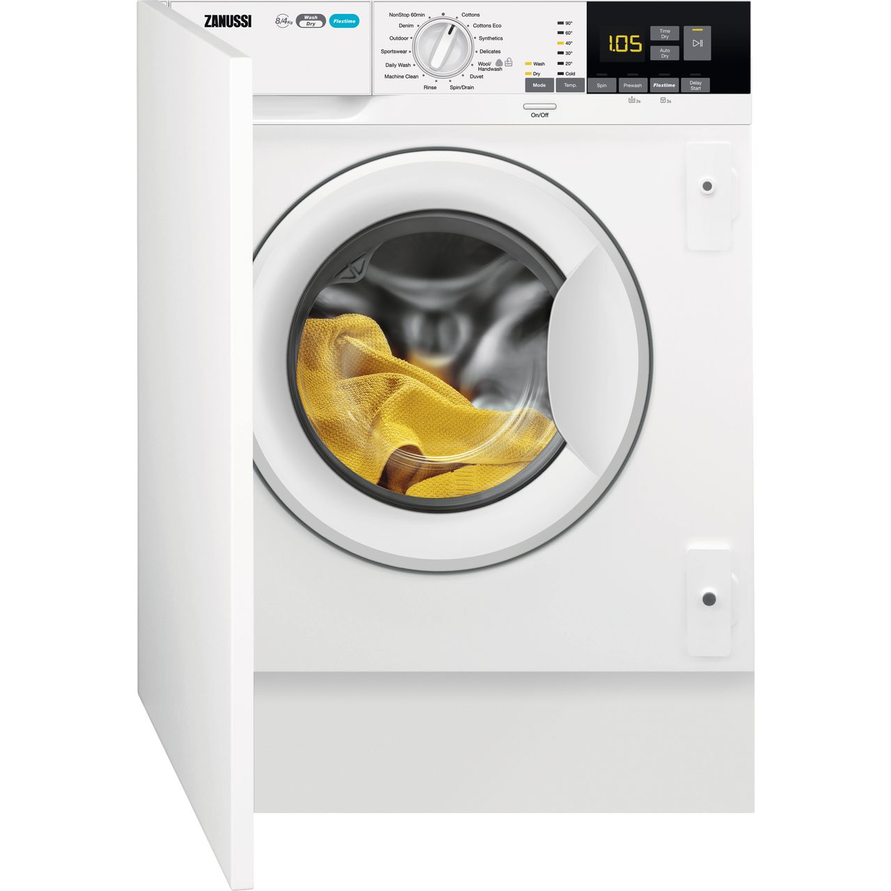 Zanussi Z816WT85BI Integrated 8Kg / 4Kg Washer Dryer with 1600 rpm Review