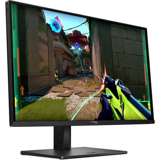 HyperX OMEN 27" Quad HD 500Hz OLED Gaming Monitor with FreeSync™ Premium Pro with NVidia G-Sync - Black - right perspective shot