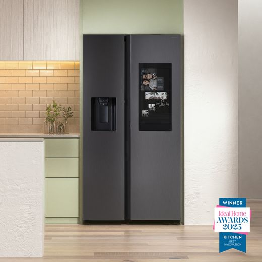 Samsung Family Hub™ American Fridge Freezer - Black - Ideal home awards