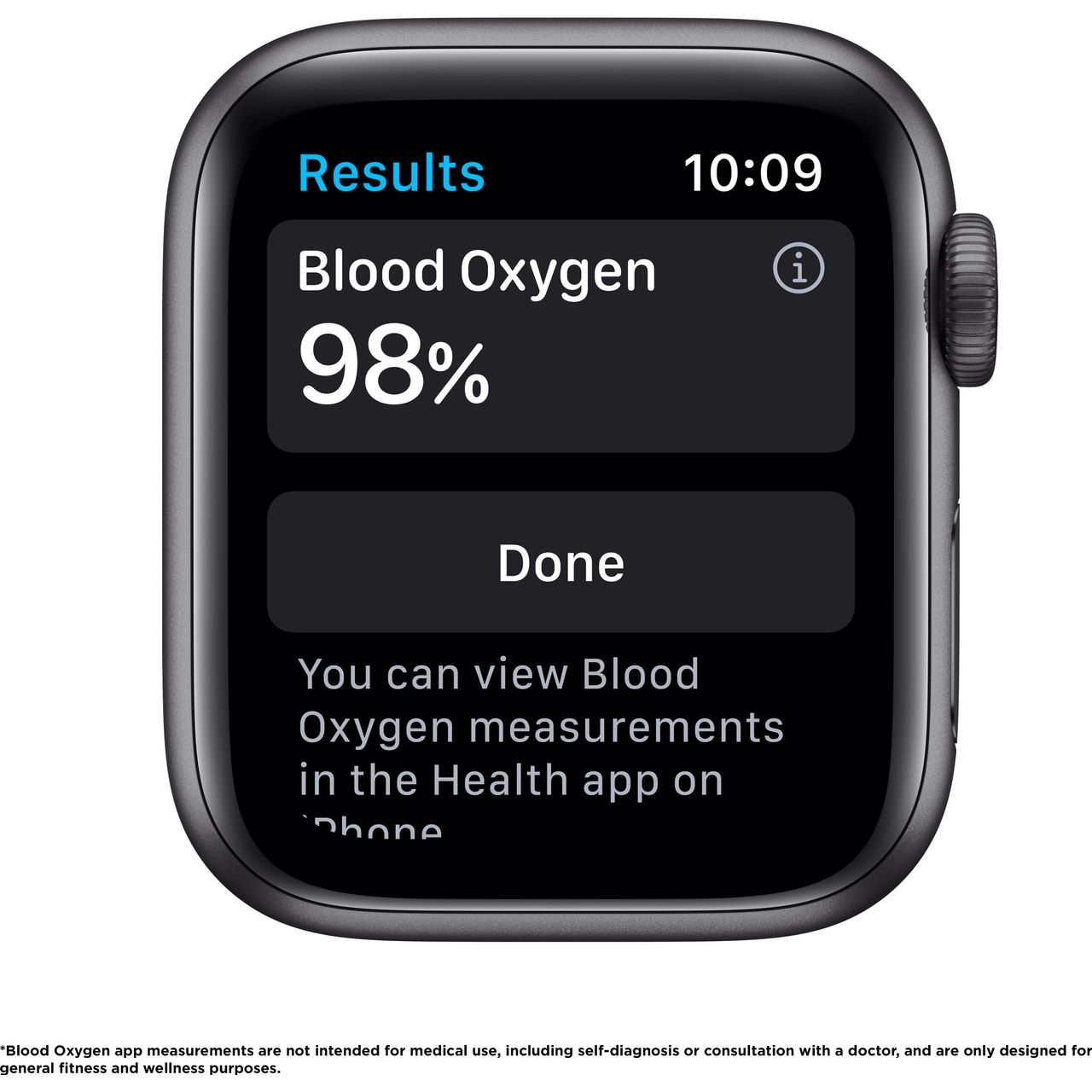 Apple Watch Series 6, 40mm, GPS [2020] - Space Grey Aluminium Case with  Black Sport Band