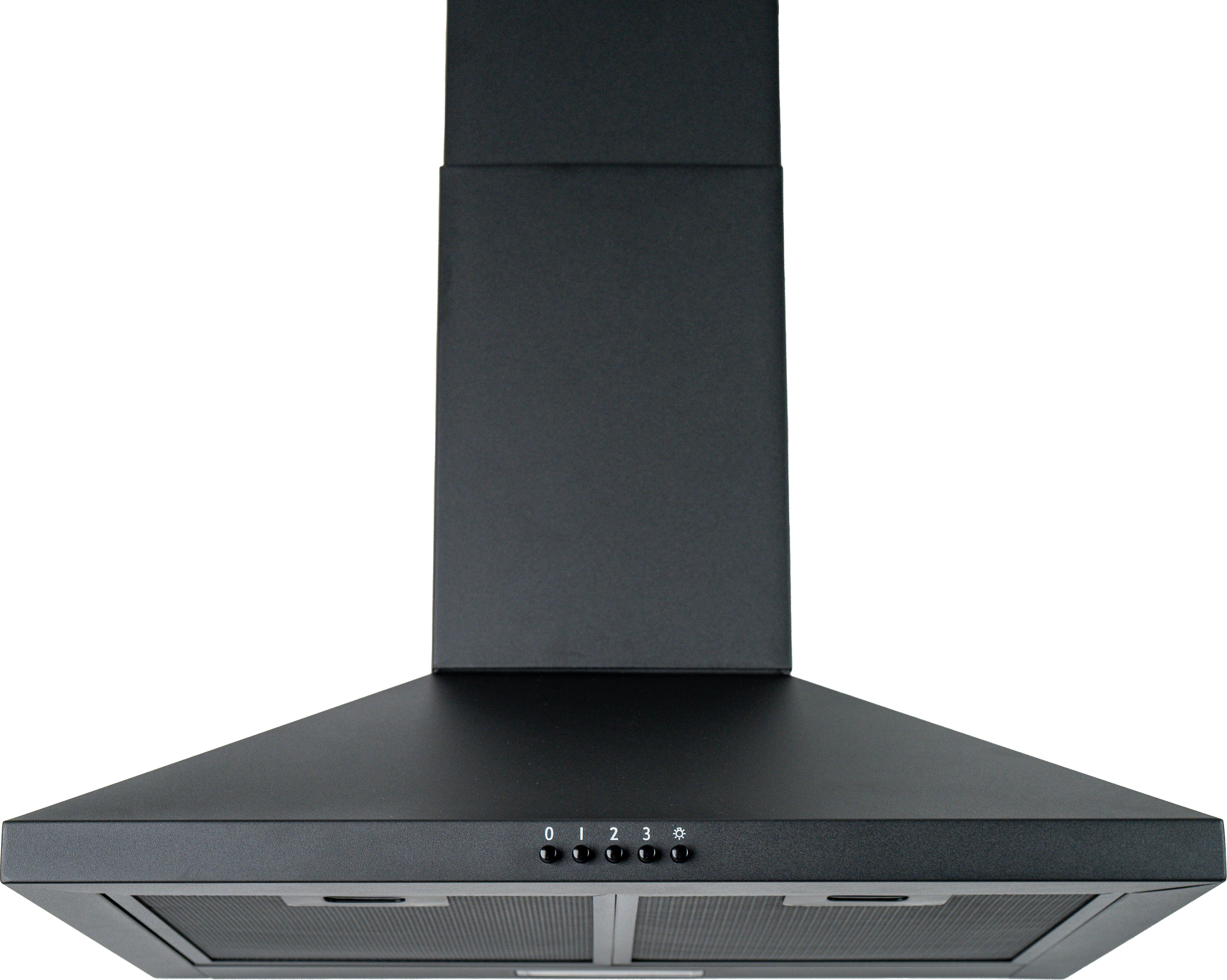 CDA SCCH60BL Chimney Cooker Hood - Black - 60cm - 285.1 m³/h