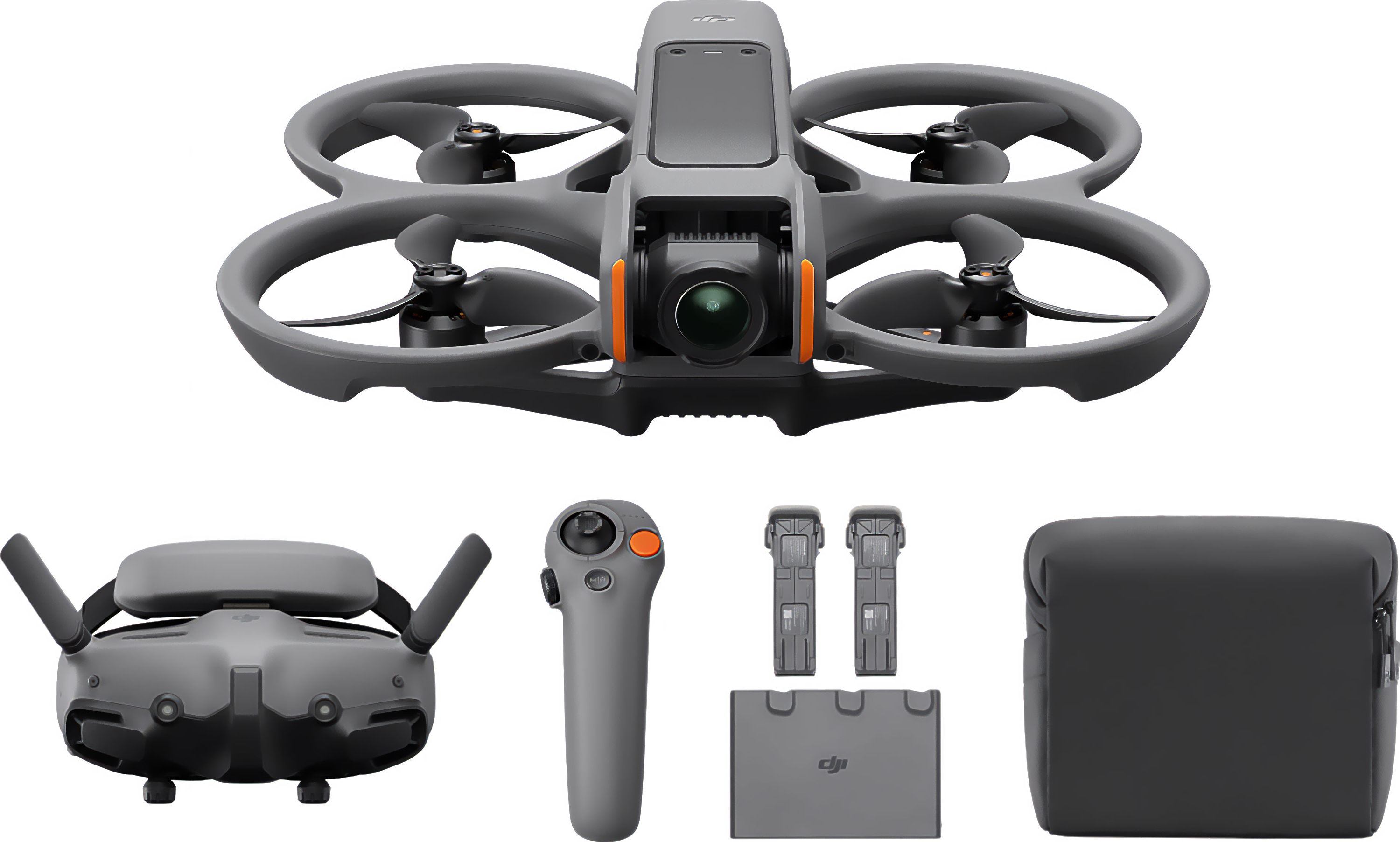 DJI Avata 2 Fly More Combo Drone - Black