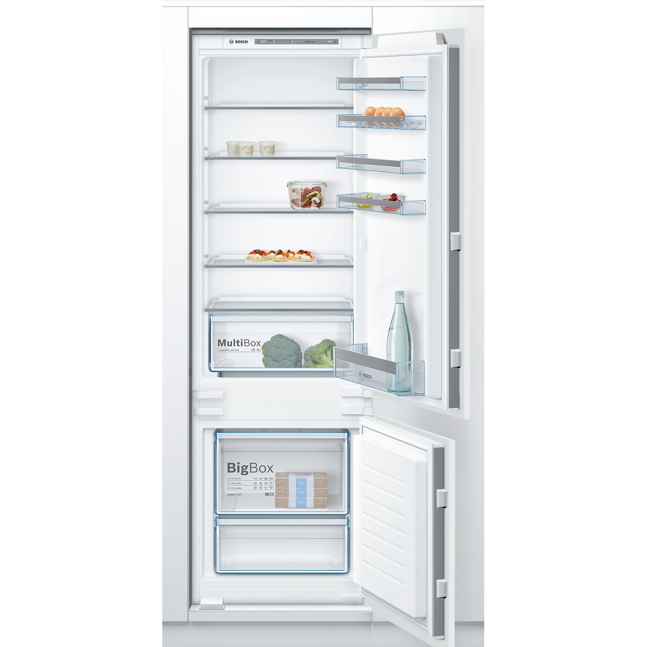 Bosch Serie 4 KIV87VSF0G Integrated 70/30 Fridge Freezer with Sliding Door Fixing Kit Review