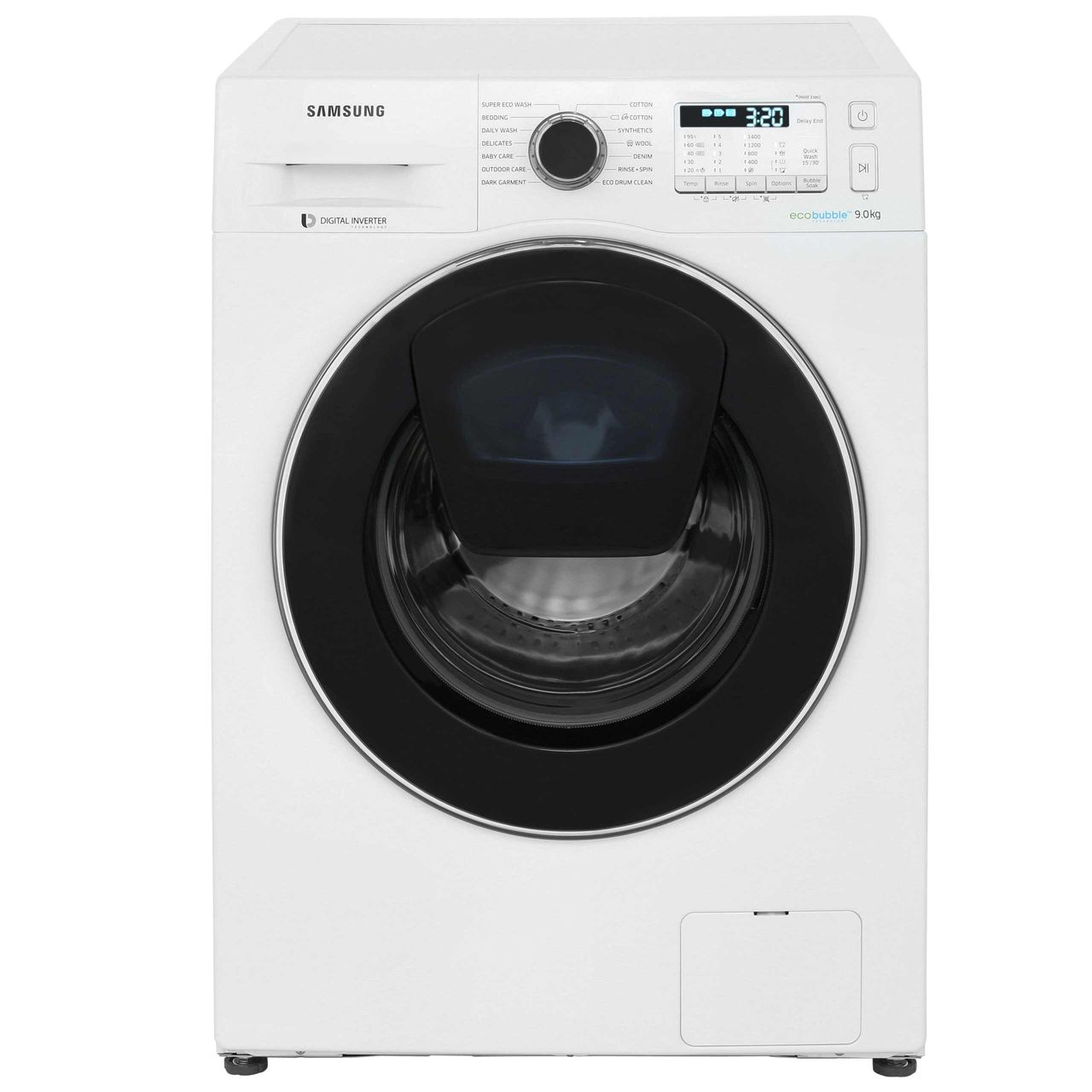 Samsung AddWash™ ecobubble™ WW90K5413UW 9Kg Washing Machine with 1400 rpm Review