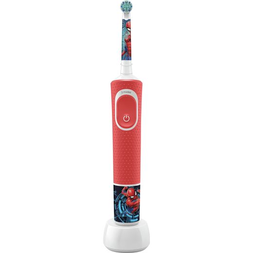 Oral B Kids Spider Man Electric Toothbrush - Red